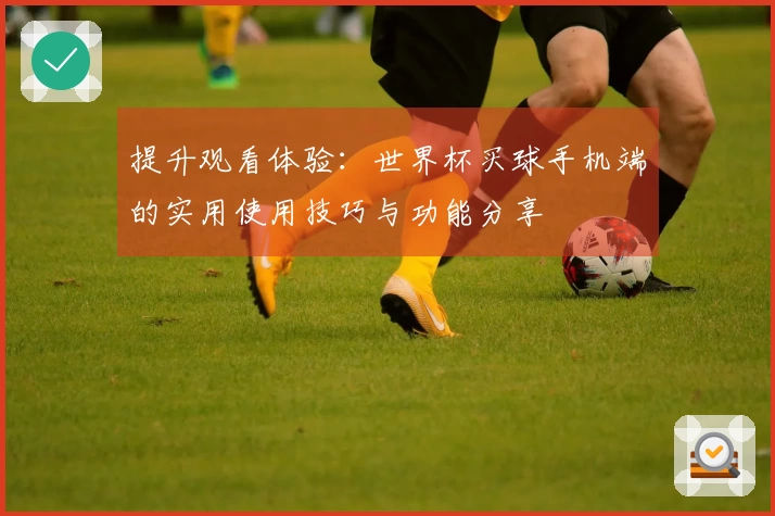 提升观看体验：世界杯买球手机端的实用使用技巧与功能分享